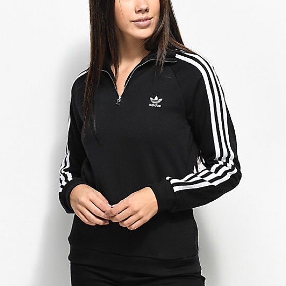 adidas half zip sweater